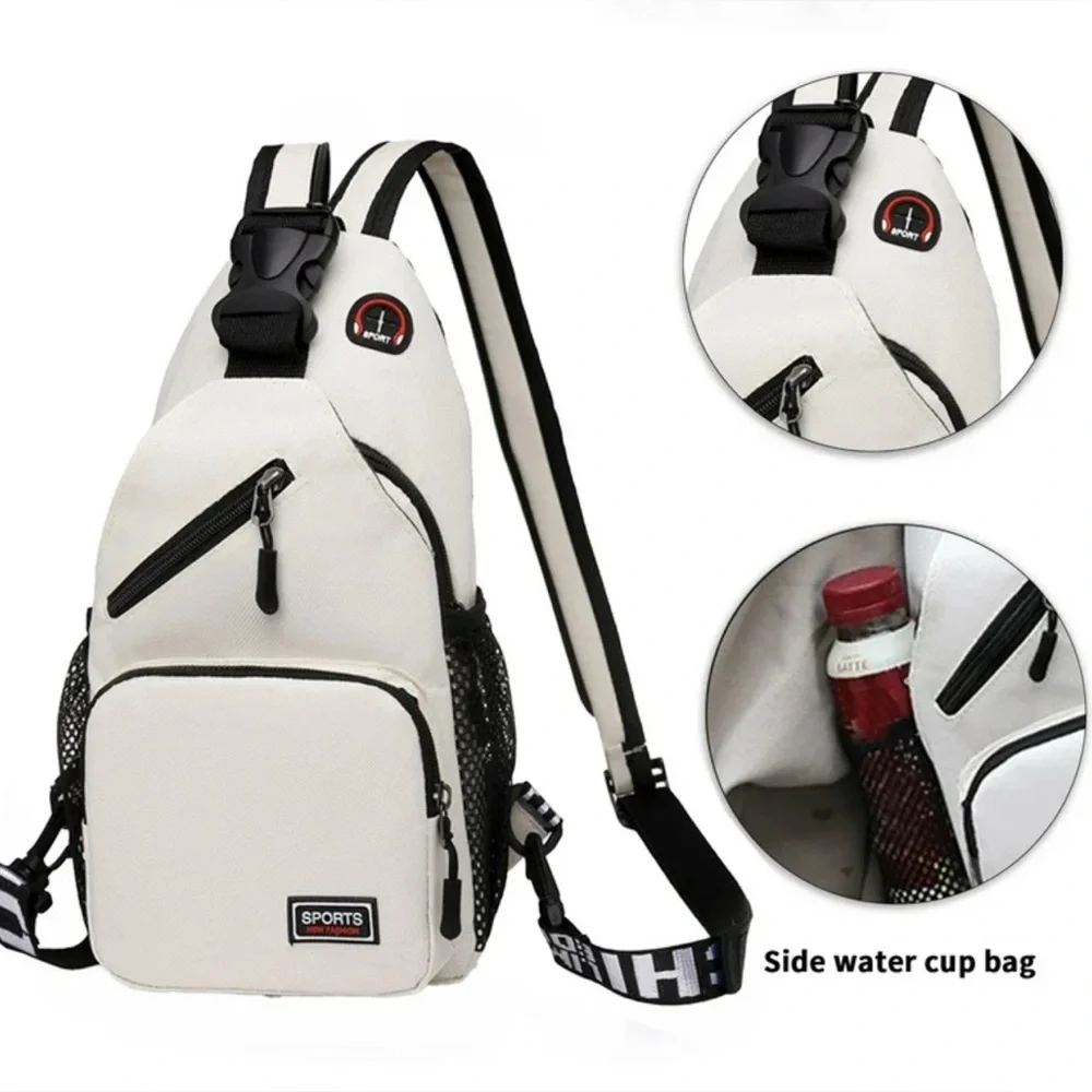 NWOT Light Gray Italia Stylish Versatile Crossbody Sling Bag / Backpack